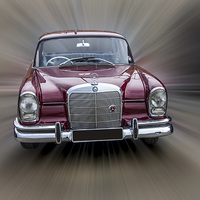 Buy canvas prints of Mercedes-Benz by Thanet Photos