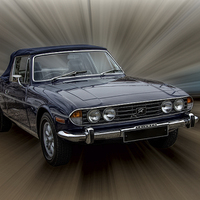 Buy canvas prints of Triumph Stag by Thanet Photos