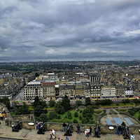 Buy canvas prints of Edinburgh view by Thanet Photos