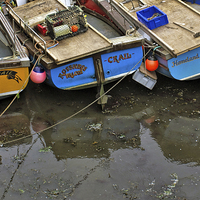 Buy canvas prints of Crail boats by Thanet Photos