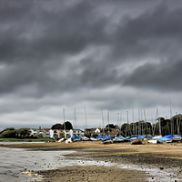 Buy canvas prints of Mudeford quay by Thanet Photos