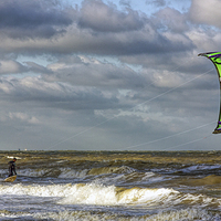 Buy canvas prints of Kite surfing by Thanet Photos