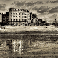 Buy canvas prints of Toned Margate by Thanet Photos