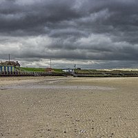 Buy canvas prints of Minnis Bay panorama by Thanet Photos