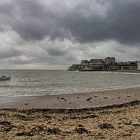 Buy canvas prints of Broadstairs panorama by Thanet Photos