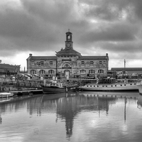 Buy canvas prints of Ramsgate mono by Thanet Photos