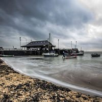 Buy canvas prints of Broadstairs harbour by Thanet Photos