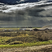 Buy canvas prints of Light rays by Thanet Photos