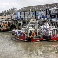 Buy canvas prints of Fishing boats by Thanet Photos