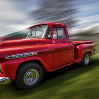 Buy canvas prints of Chevrolet Apache by Thanet Photos