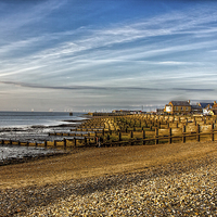 Buy canvas prints of Whitstable Beach by Thanet Photos