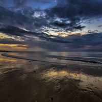 Buy canvas prints of Striking sunset by Thanet Photos