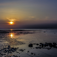 Buy canvas prints of Reculver sunset by Thanet Photos