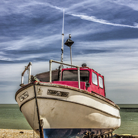 Buy canvas prints of Boat on the beach by Thanet Photos