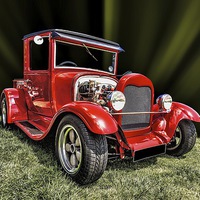 Buy canvas prints of Hot rod by Thanet Photos