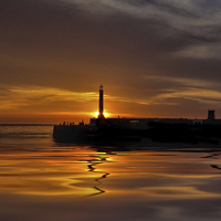 Buy canvas prints of A proper sunset by Thanet Photos