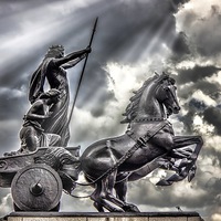 Buy canvas prints of Statue of Boudica by Thanet Photos