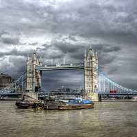 Buy canvas prints of Tower bridge London by Thanet Photos