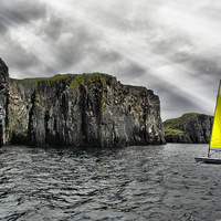 Buy canvas prints of  Sail around Scottish islands by Thanet Photos