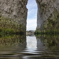 Buy canvas prints of  Natural arch by Thanet Photos