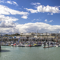 Buy canvas prints of  A Ramsgate panorama by Thanet Photos