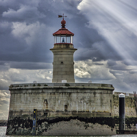 Buy canvas prints of  Ramsgate Lighthouse by Thanet Photos