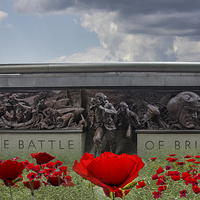 Buy canvas prints of  Battle of Britain Monument, London by Thanet Photos