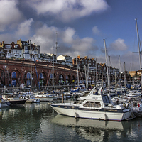 Buy canvas prints of  Beautiful Ramsgate Harbour by Thanet Photos