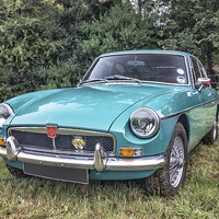 Buy canvas prints of  1972 MG  by Thanet Photos