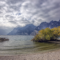 Buy canvas prints of  Lake Garda by Thanet Photos