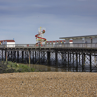 Buy canvas prints of  Herne bay pier  by Thanet Photos