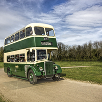Buy canvas prints of  1947 Leyland PD1 by Thanet Photos