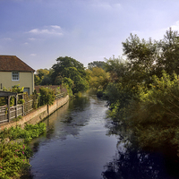 Buy canvas prints of  Great Stour by Thanet Photos