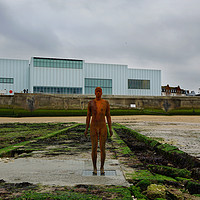 Buy canvas prints of Anthony Gormley - Another Time by Thanet Photos