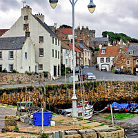 Buy canvas prints of Crail Harbour by Thanet Photos