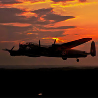 Buy canvas prints of Lancaster Dusk by Kristian Bristow