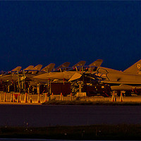 Buy canvas prints of Typhoons at Night by Kristian Bristow