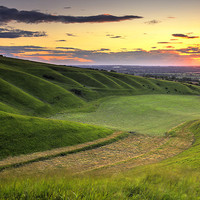 Buy canvas prints of  White Horse Hill by Gordon Bishop