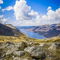 Buy canvas prints of Wastwater view by Gordon Bishop