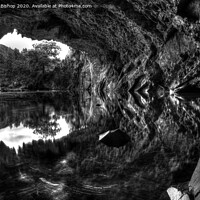 Buy canvas prints of Lakedistrict caves by Gordon Bishop