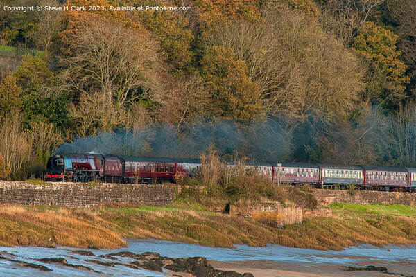LMS 6233 Duchess of Sutherland at Purton Picture Board by Steve H Clark