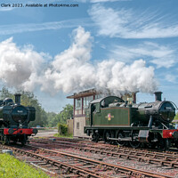 Buy canvas prints of Steam Locomotives of the Dean Forest Railway by Steve H Clark