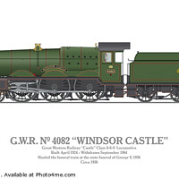 Buy canvas prints of 4082 Windsor Castle by Steve H Clark