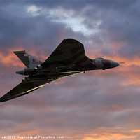 Buy canvas prints of Avro Vulcan Delta Winged Bomber by Steve H Clark