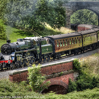 Buy canvas prints of The Green Knight by Steve H Clark