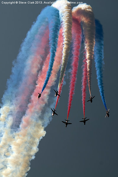 The Red Arrows Picture Board by Steve H Clark