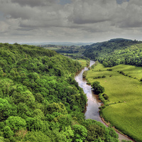 Buy canvas prints of View from Symonds Yat Rock by Steve H Clark