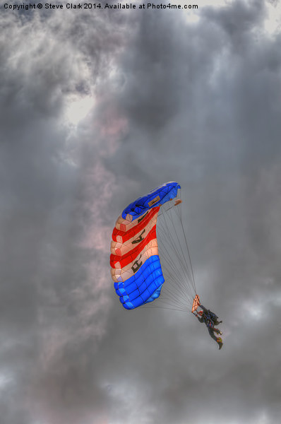 RAF Falcons Parachute Display Team Picture Board by Steve H Clark