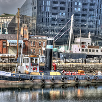 Buy canvas prints of  Liverpool - Old and New in Harmony by Steve H Clark