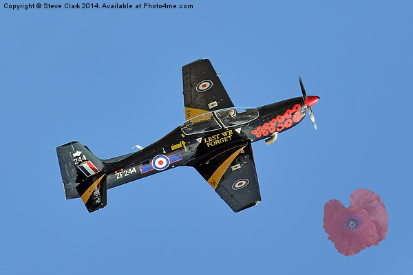  Lest We Forget Tucano Picture Board by Steve H Clark